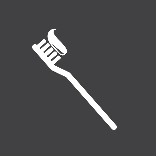 Toothbrush icon — Stock Vector