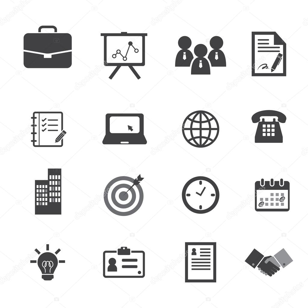 Office and Business Icons