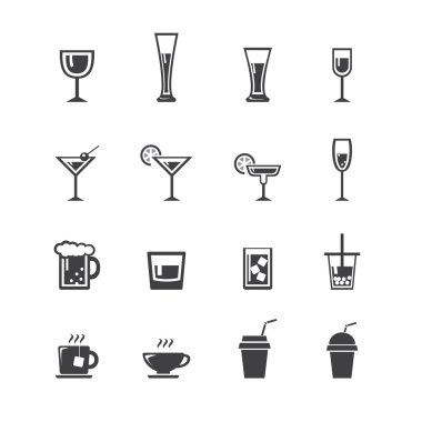 Vector.Drink simge seti