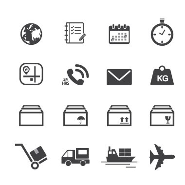 Nakliye ve Lojistik Simgeleri