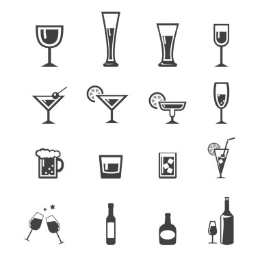 Vector.Drink simge seti