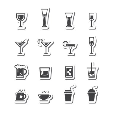 Vector.Drink simge seti