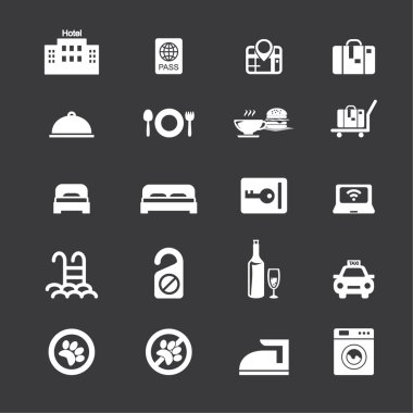 Hotel Icon set