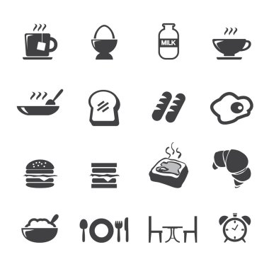 breakfast icons