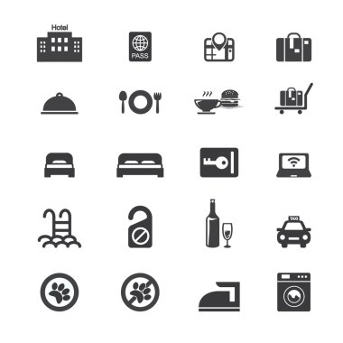 Hotel Icon set