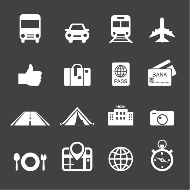 Seyahat ve taşıma simgeleri