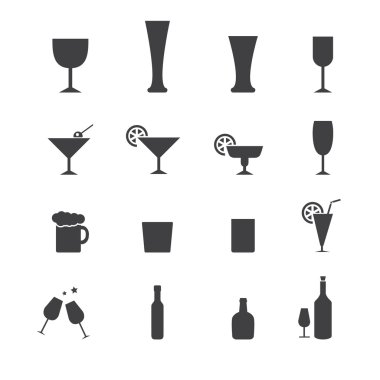 Vector.Drink simge seti