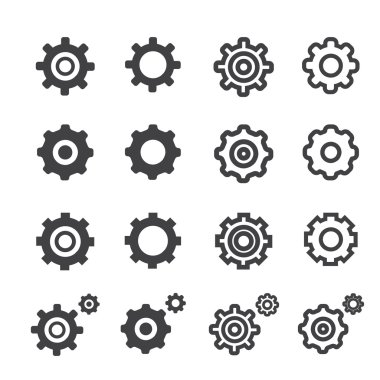 ayarları Icon set