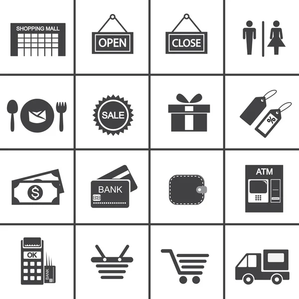 Shopping online icon — Stock Vector