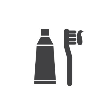 Diş fırçası ve diş macunu.