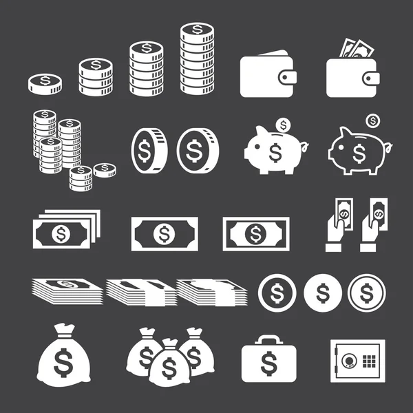 Ícone de dinheiro —  Vetores de Stock