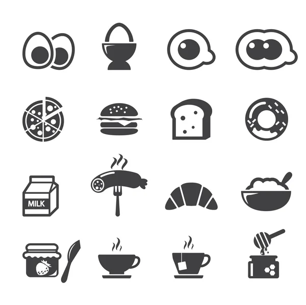 Breakfast icon — Stock Vector