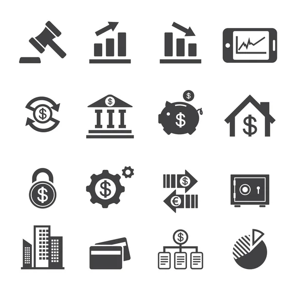 Icono de negocio y finanzas — Vector de stock