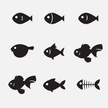 fish icon clipart