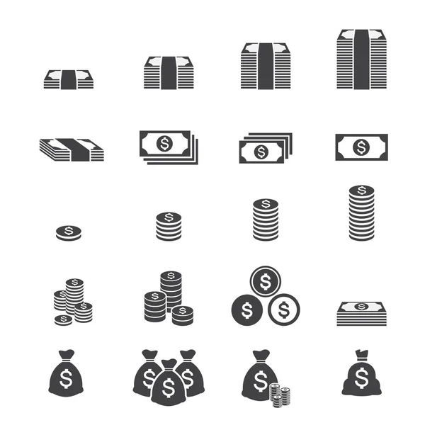 Icono del dinero — Archivo Imágenes Vectoriales