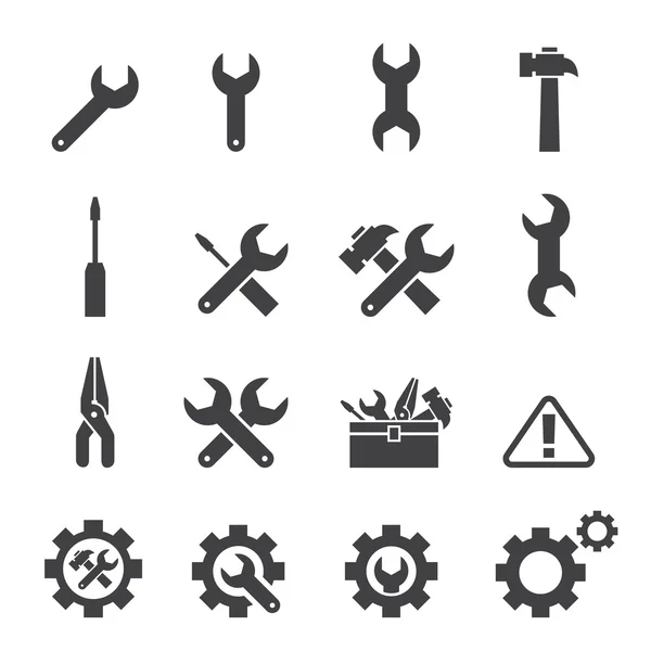 Tool icon set — Stock Vector