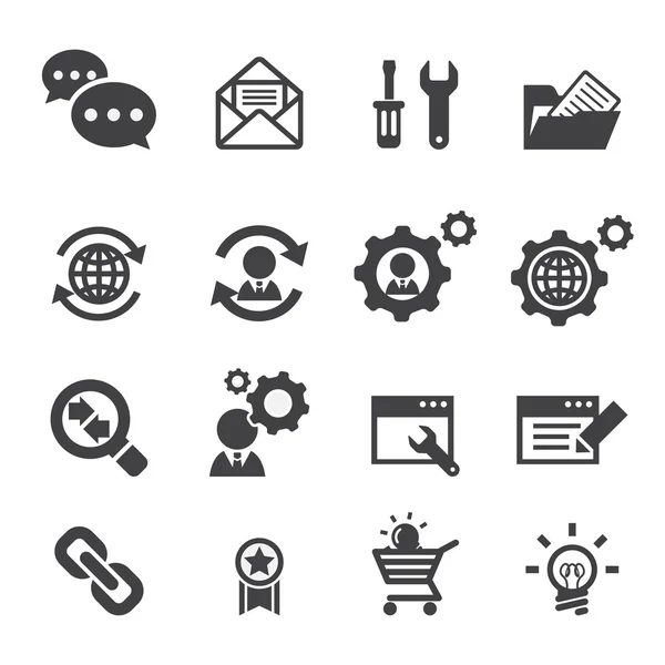 SEO pictogram — Stockvector