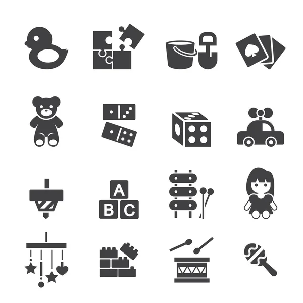 Speelgoed pictogram — Stockvector