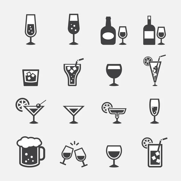 Icono de bebida — Vector de stock