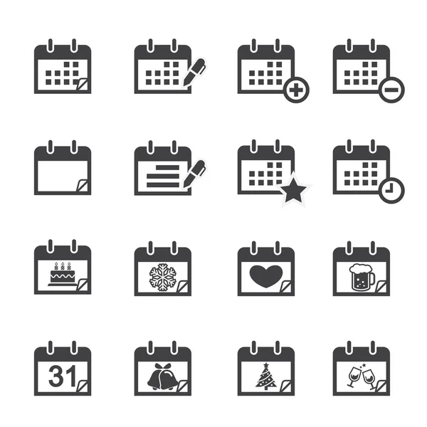 Pictogram van de kalender — Stockvector