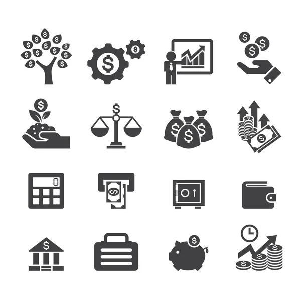 Icono de negocio y finanzas — Vector de stock