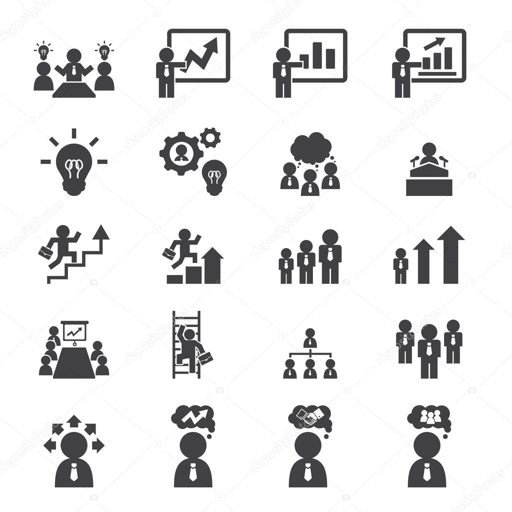 business icon set