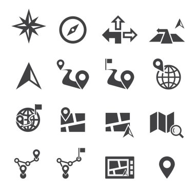 Navigation icon clipart