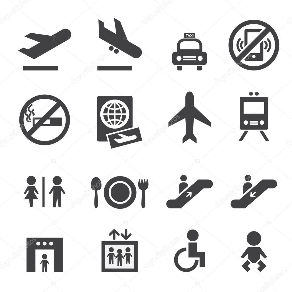 Airport  icons