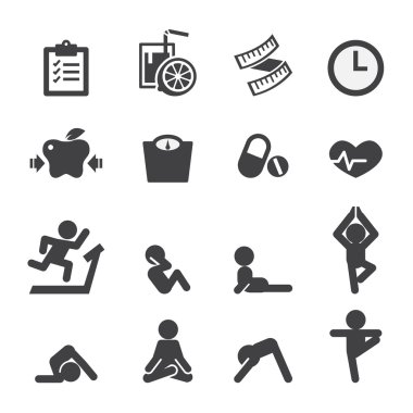 Sağlık ve yoga simgesi