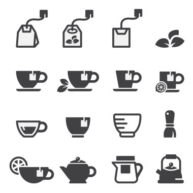 çay Icon set