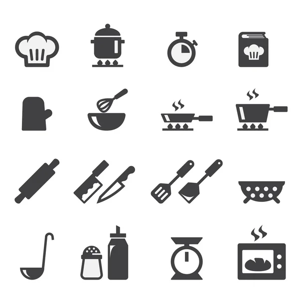 Koken pictogram — Stockvector