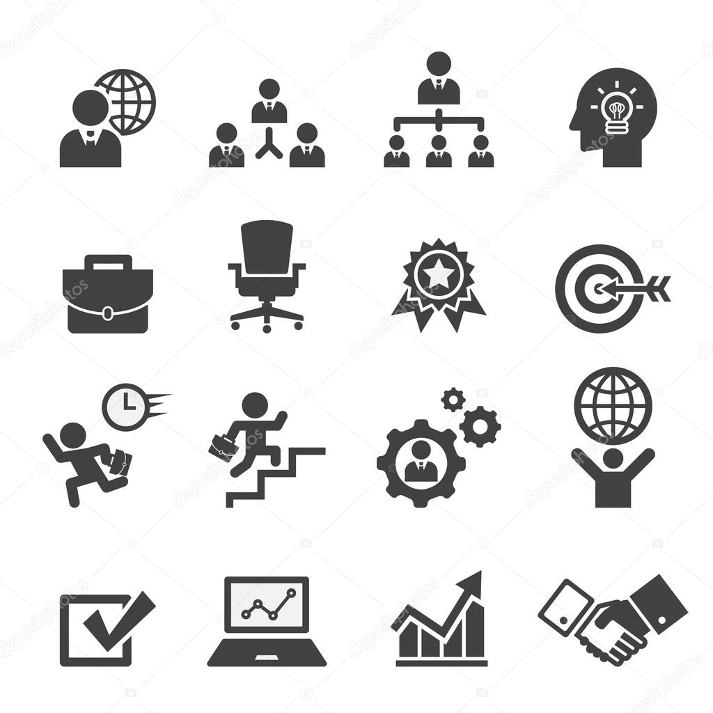 business icon set