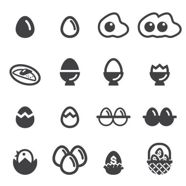 Yumurta Icon set
