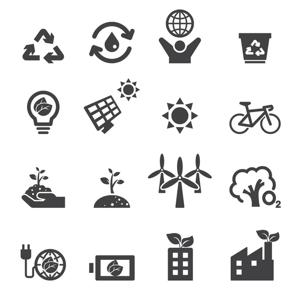 Save the earth icons — Stock Illustration Save the earth icons Vector Graphics