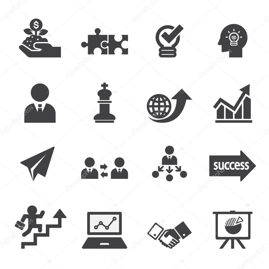 business icon set