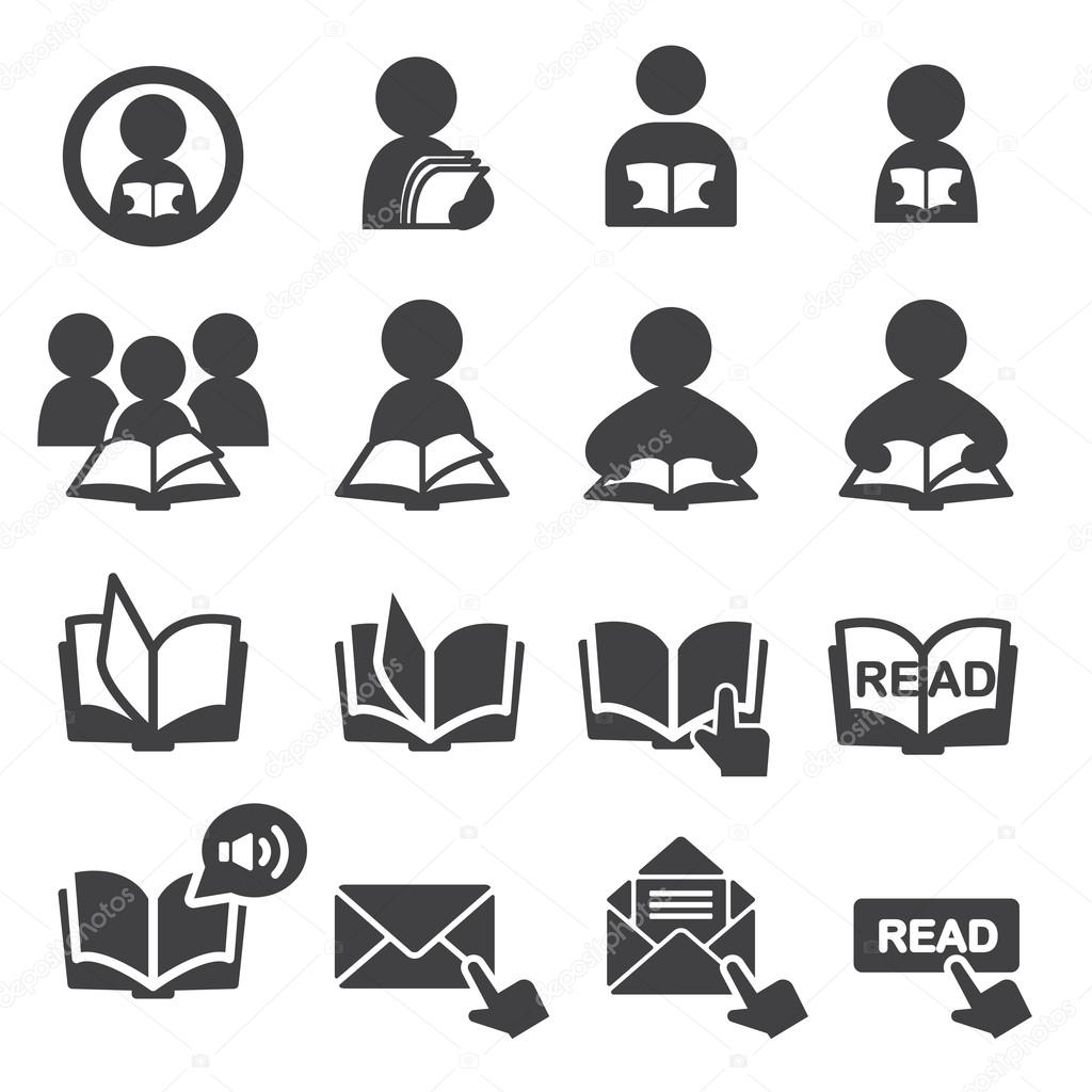 read icon set