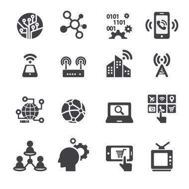 teknoloji Icon set