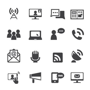 iletişim Icon set