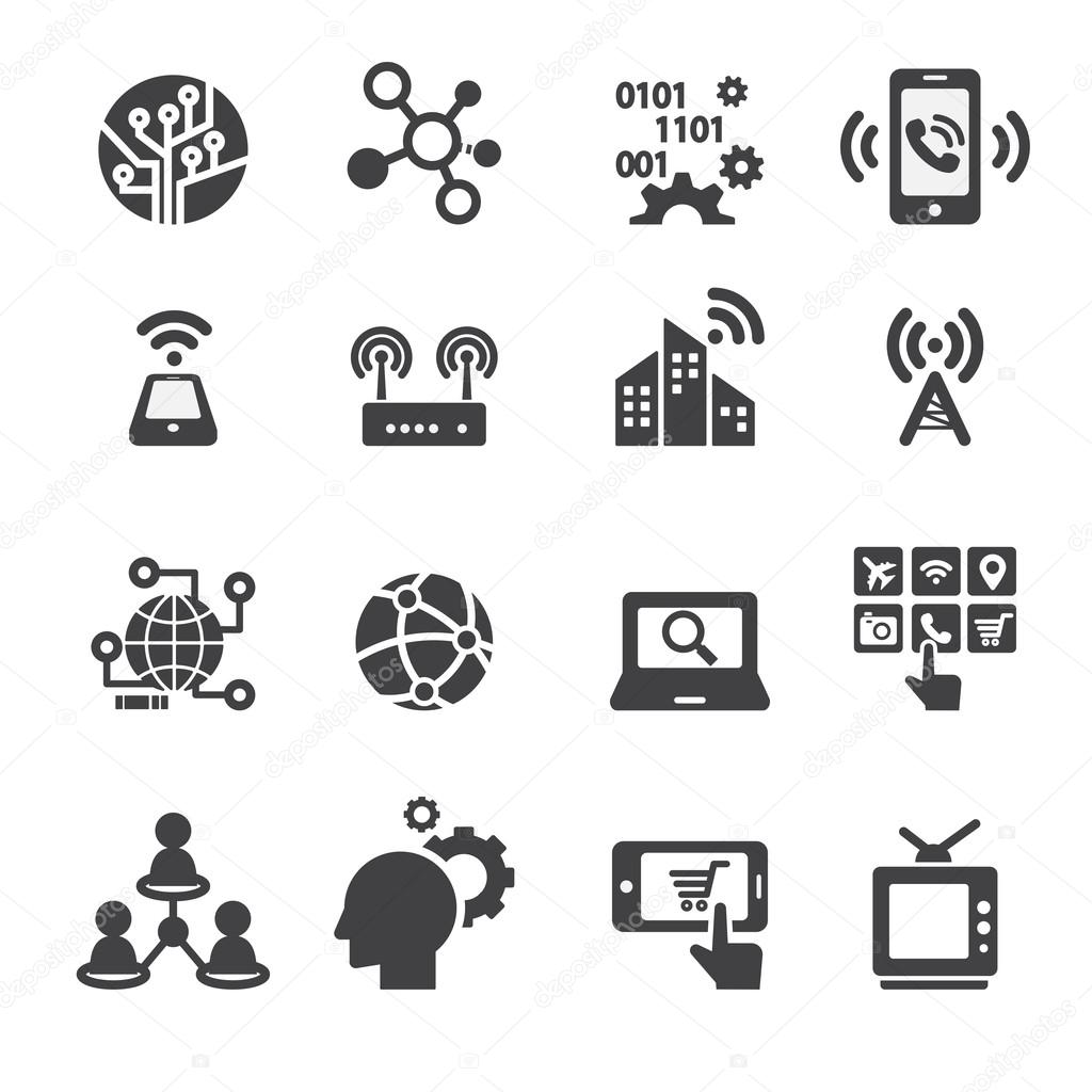 Technology Icon set