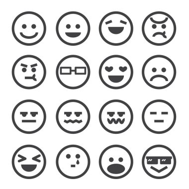 human emotion icon clipart