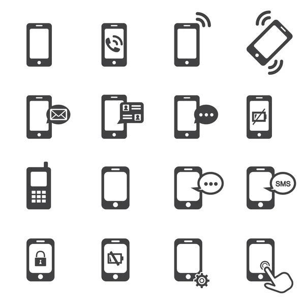 电话Icon — 图库矢量图片