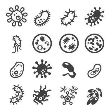 bacteria icon clipart