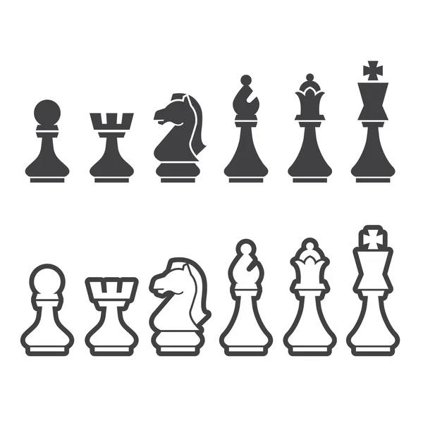 Chess icon — Stock Vector