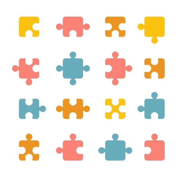 Puzzel pictogram — Stockvector