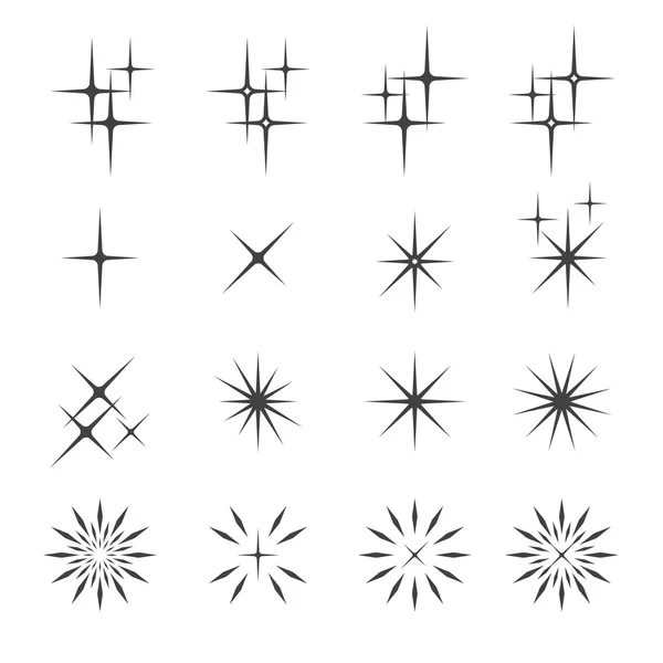 Sparkles pictogram — Stockvector