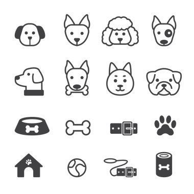 köpek Icon set