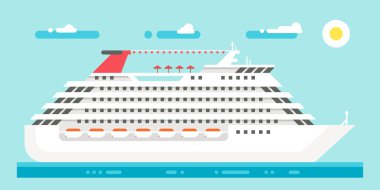 Düz tasarım lüks yolcu