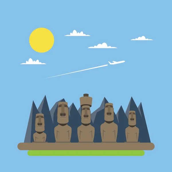 モアイ像 Vector Art Stock Images Depositphotos