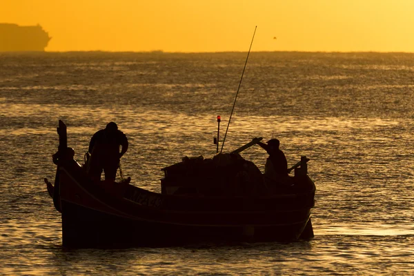 Barco de pesca maltês - Luzzu — Fotografia de Stock