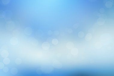 Mavi daire bokeh arkaplanı